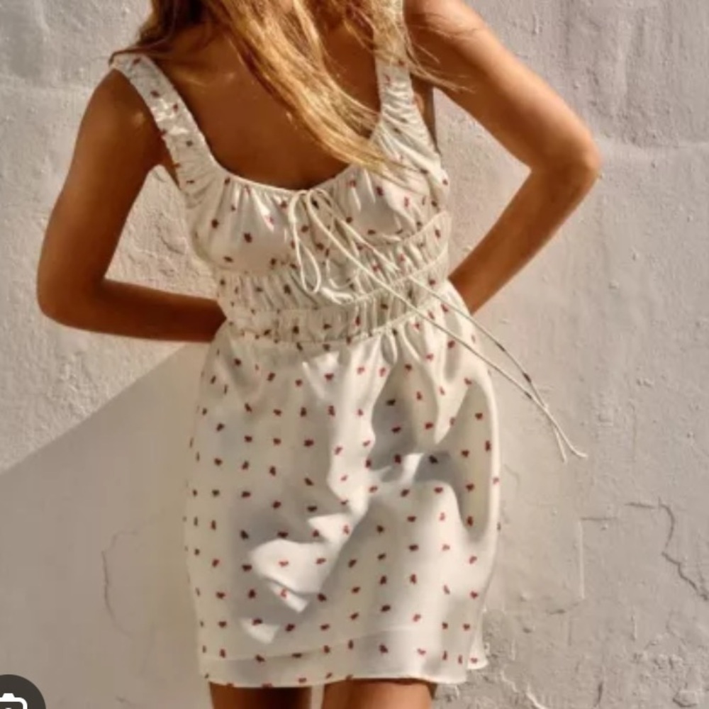 Zara Mini Floral Pattern Dress